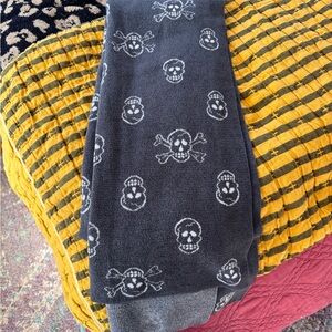 Barefoot Dreams Cozy Chic Skull Scarf